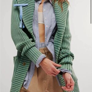 Free People Ryanne Long Haul Cardigan size medium